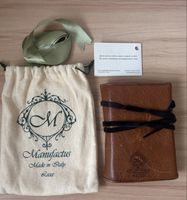 Manufactus Leather Notebook Handmade Italy Brown New