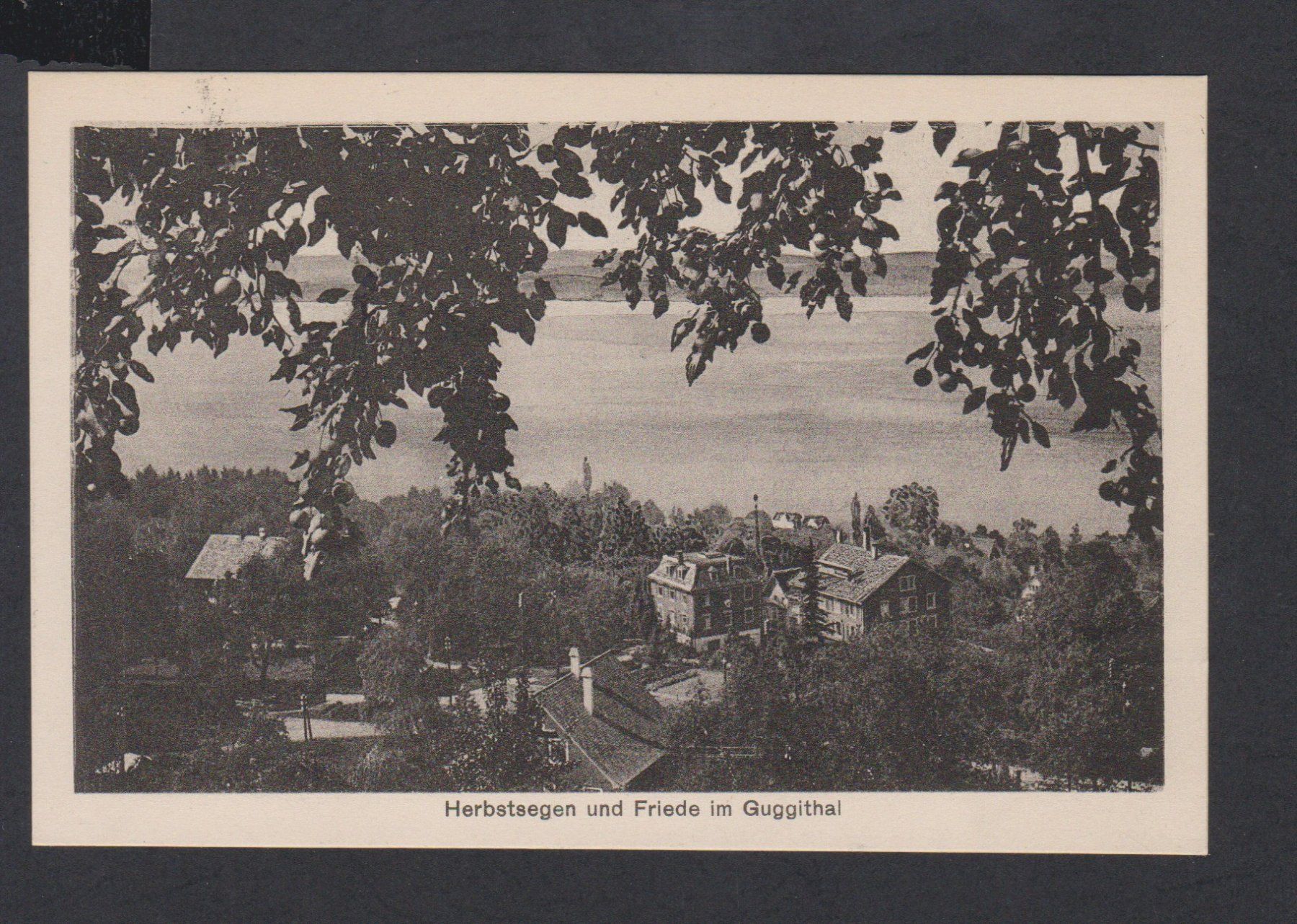 Cartoline postali: Zug  Guggithal   -   alte Ansichtskarte von 1920 – Usato da Vitznau venduto da Ropaku