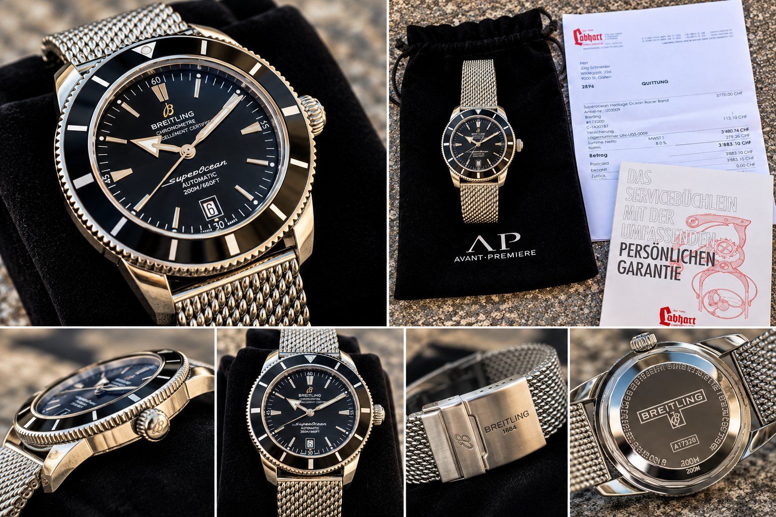 Breitling Montres: Breitling Superocean Heritage 46 Automatic A17320 – D'occasion à Avegno par gor_xjh8