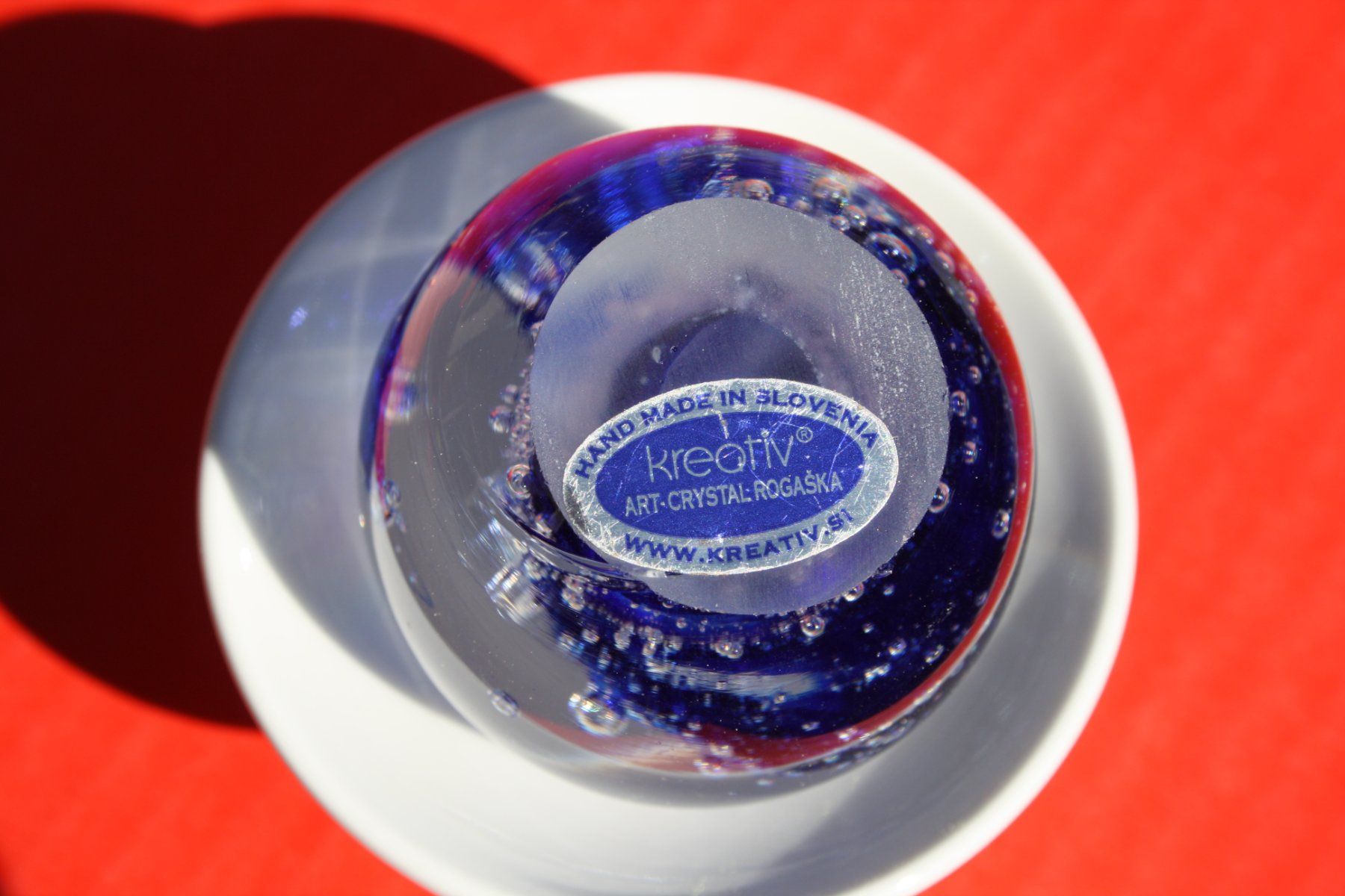 Bicchieri: PAPERWEIGHT BRIEFBESCHWERER – Usato da Wauwil venduto da Pneuedy 6