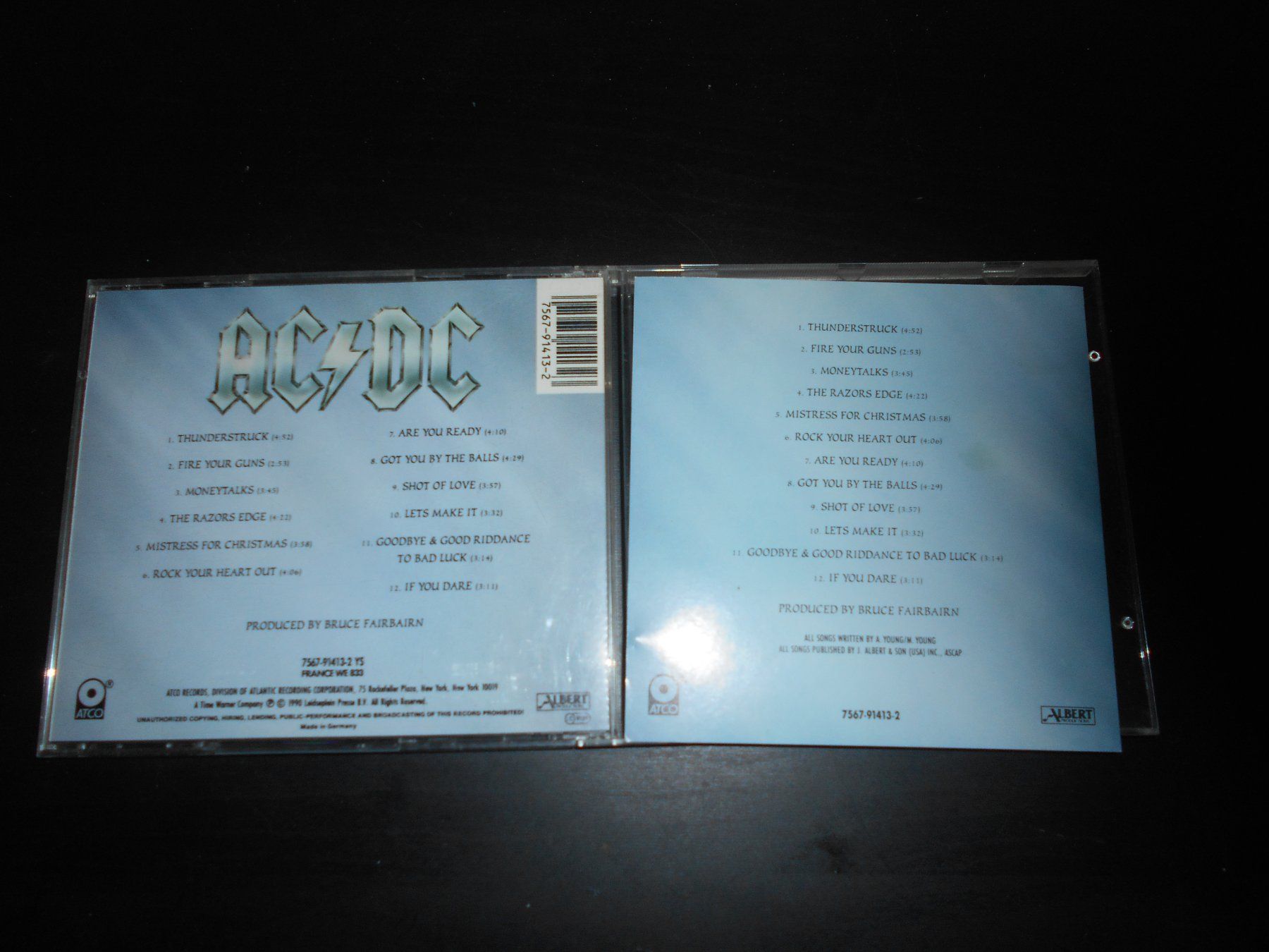 CDs: AC/DC – The Razors Edge / 1990 – Gebraucht aus Aarberg von witchhunter01 1