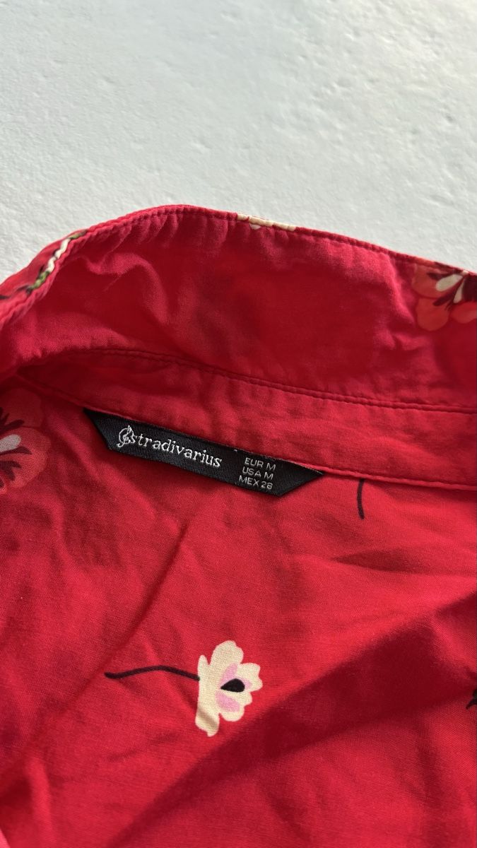 Stradivarius Camicette: Stradivarius Bluse rot M – Usato da Seengen venduto da sa_land 5