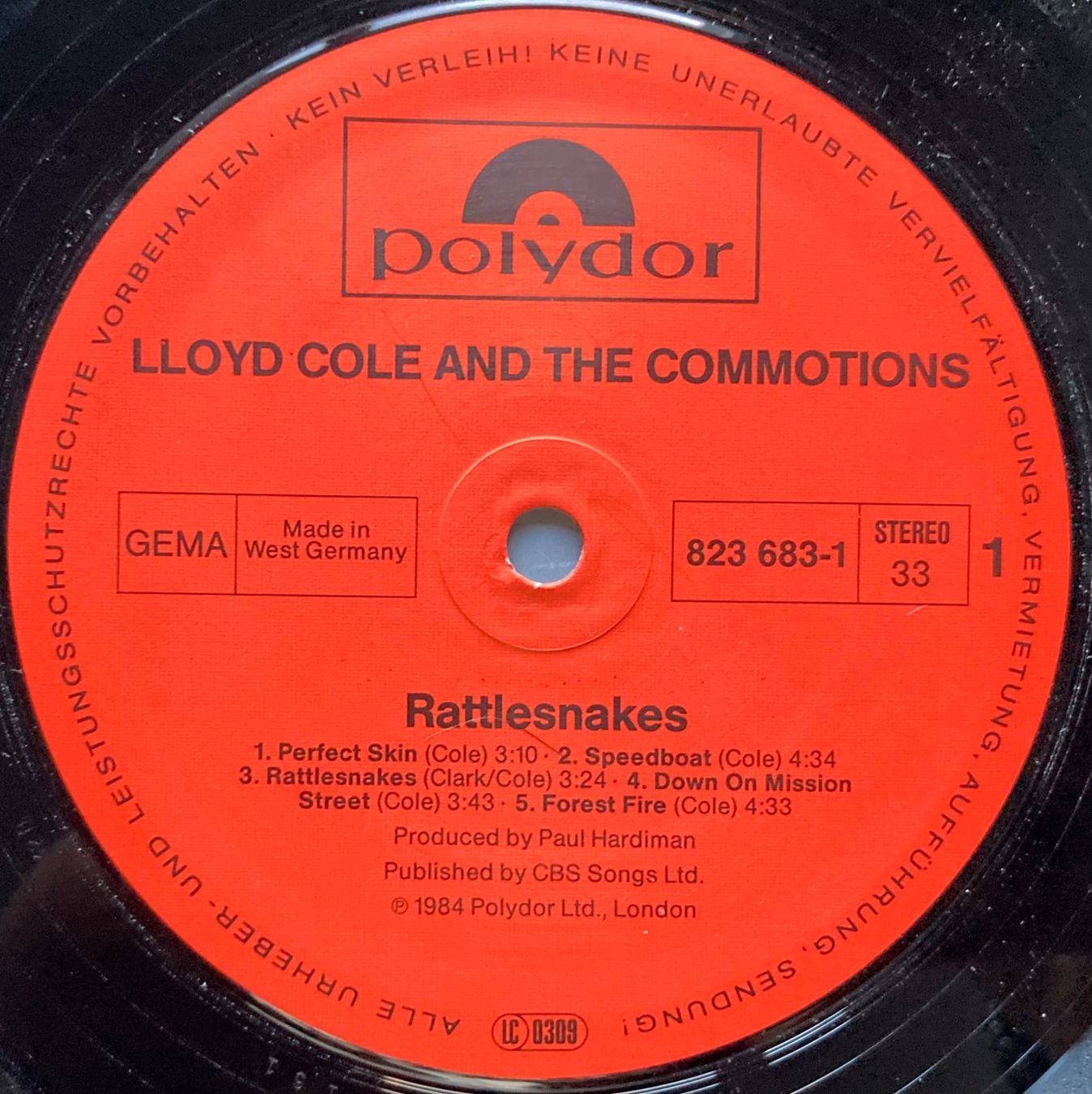 Dischi in vinile: LLOYD AND THE COMMOTIONS - RATTLESNAKES – Usato da Poliez-Pittet venduto da Newtown-Records 3