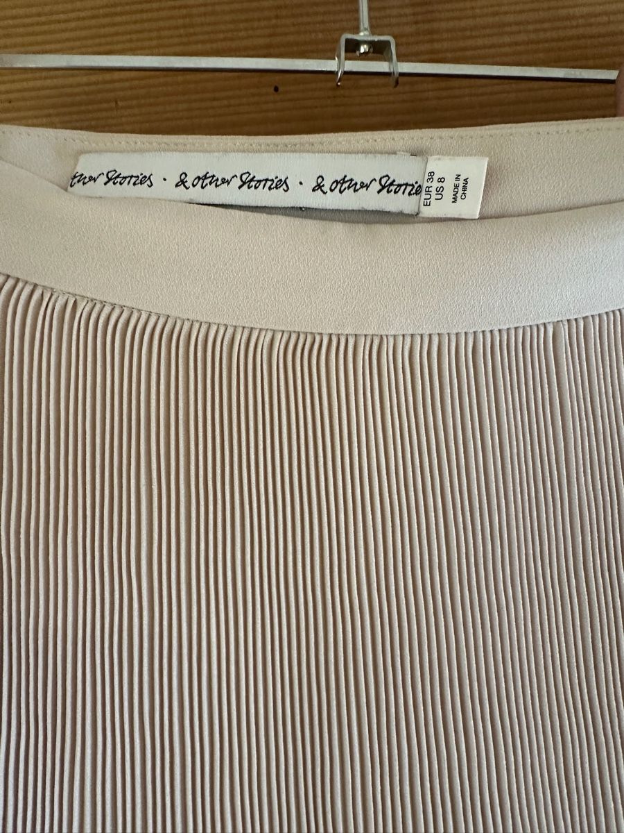Other Stories Gonne: Rock Plissee beige Other Stories – Usato da Bärau venduto da JeJeG 3