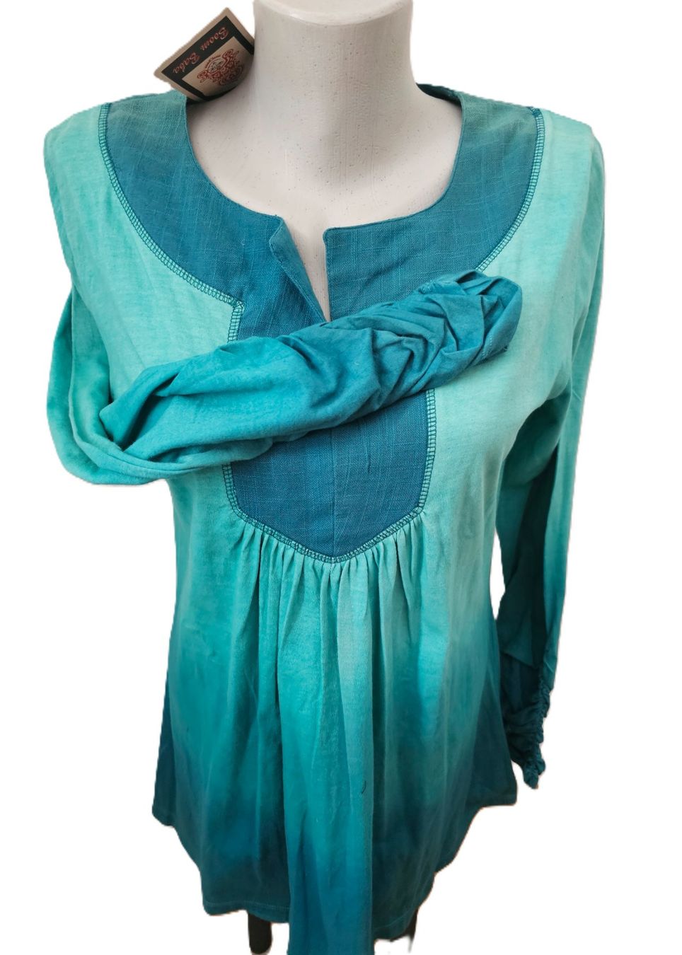 Boom Baba Camicette: NEU! BOOM BABA Bluse ca. M/L Goa Hippie Boho Elfe – Nuovo (secondo la descrizione) da Füllinsdorf venduto da Sunnebliemli7 1