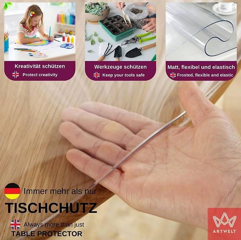 Protezioni & Imbottiture: Tischschoner 90cm,pvc,neu – Usato da Riehen venduto da harald13 3