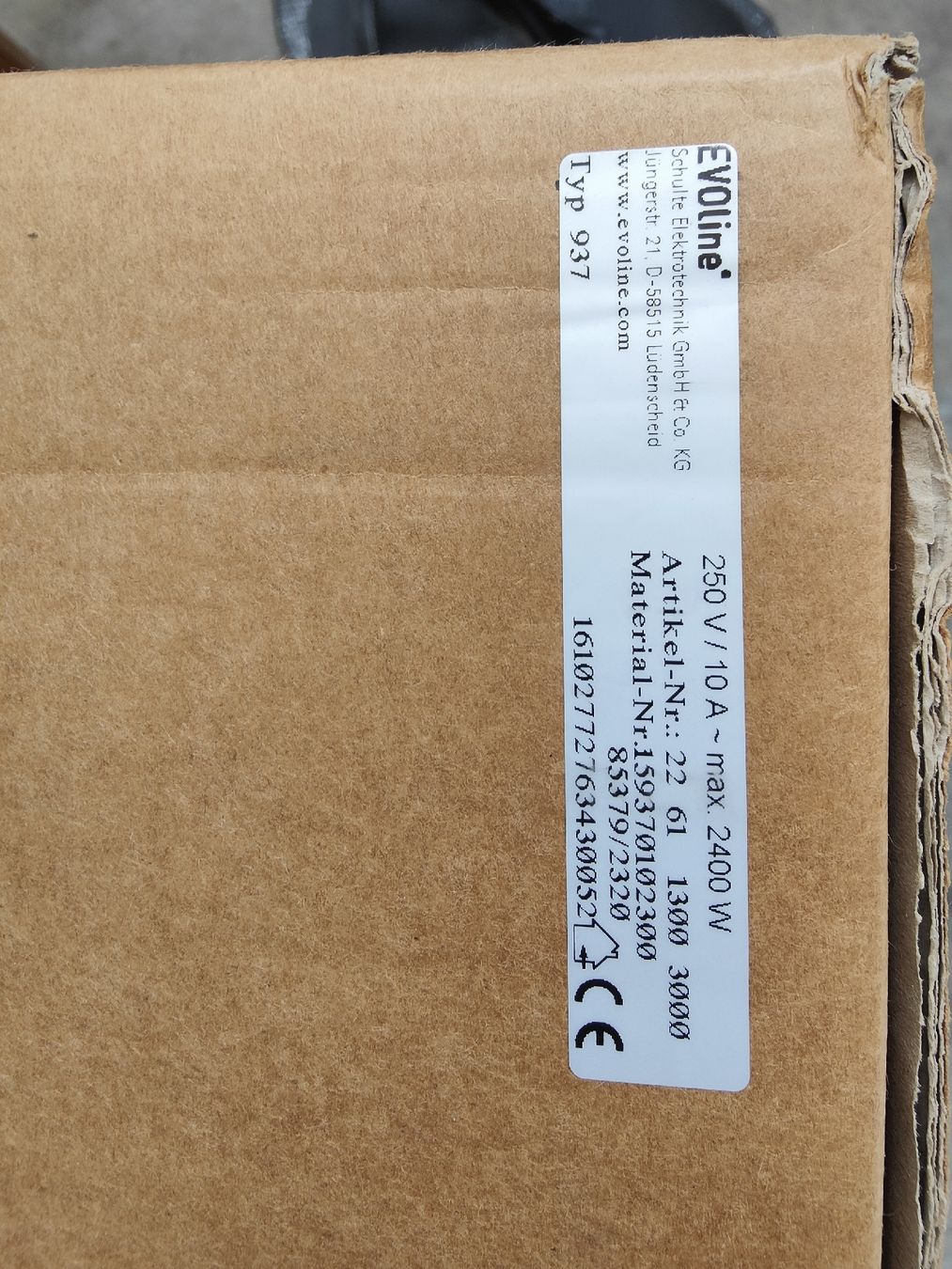 Fiches d'alim.: EVOLine Fliptop Push M Steckdose 3xT13 neu – Neuf avec emballage d'origine à Derendingen par inf_vnn2 1
