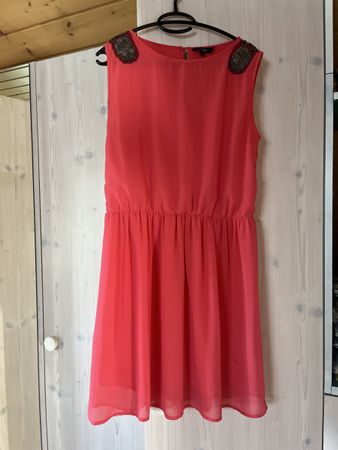 Sommerkleid Frogy Gr. S/M (L) mit Perlen bestickt