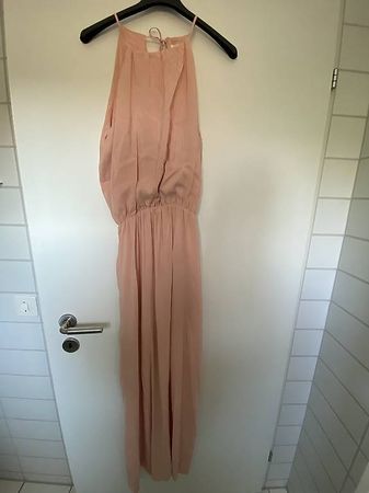 Festliches, langes Kleid Gr. 36 H&M lachsfarben