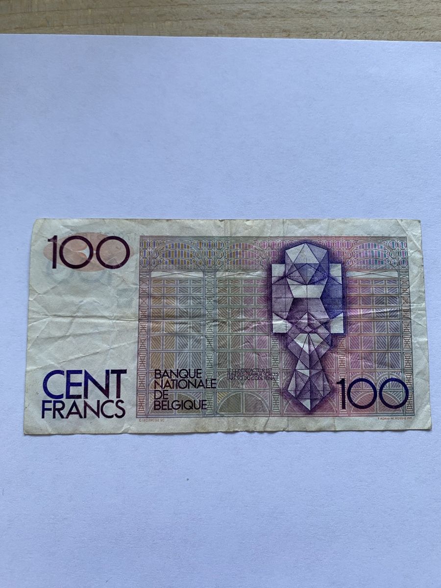 Banconote: Belgien 100 Francs – Usato da Buttwil venduto da Oni-78 1
