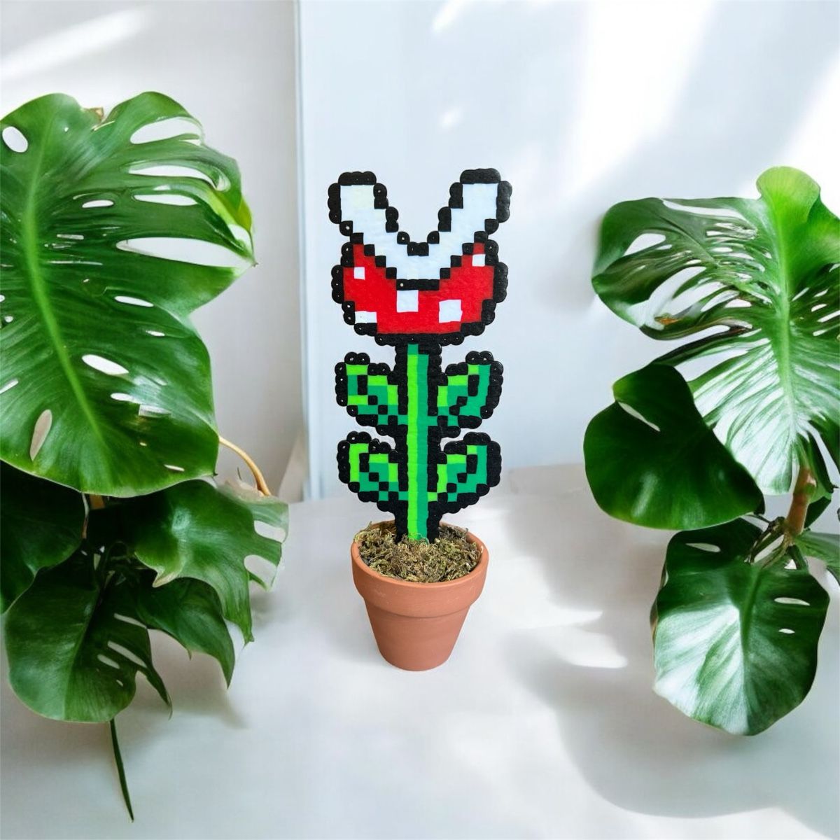 Nintendo Figuren: Plante Piranha Mario - Déco geek unique – Neu (gemäss Beschreibung) aus Pully von Kimidori 1