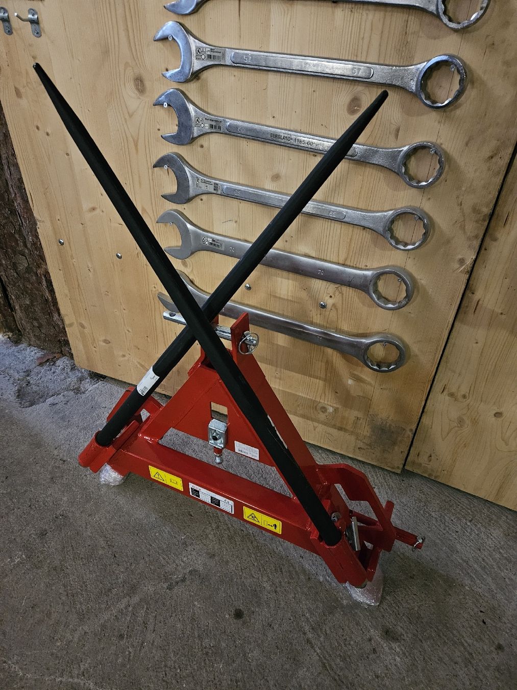 Trattori: Ballenspitz klappbar Ballentransportgabel – Nuovo (secondo la descrizione) da Burgdorf venduto da .LS.