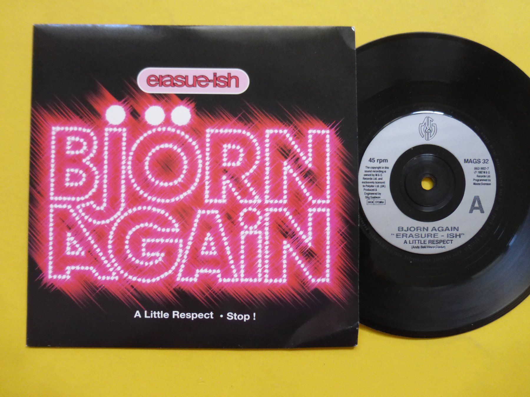 Schallplatten: Bjorn Again – Erasure-ish – Gebraucht aus Zürich von Swiss57