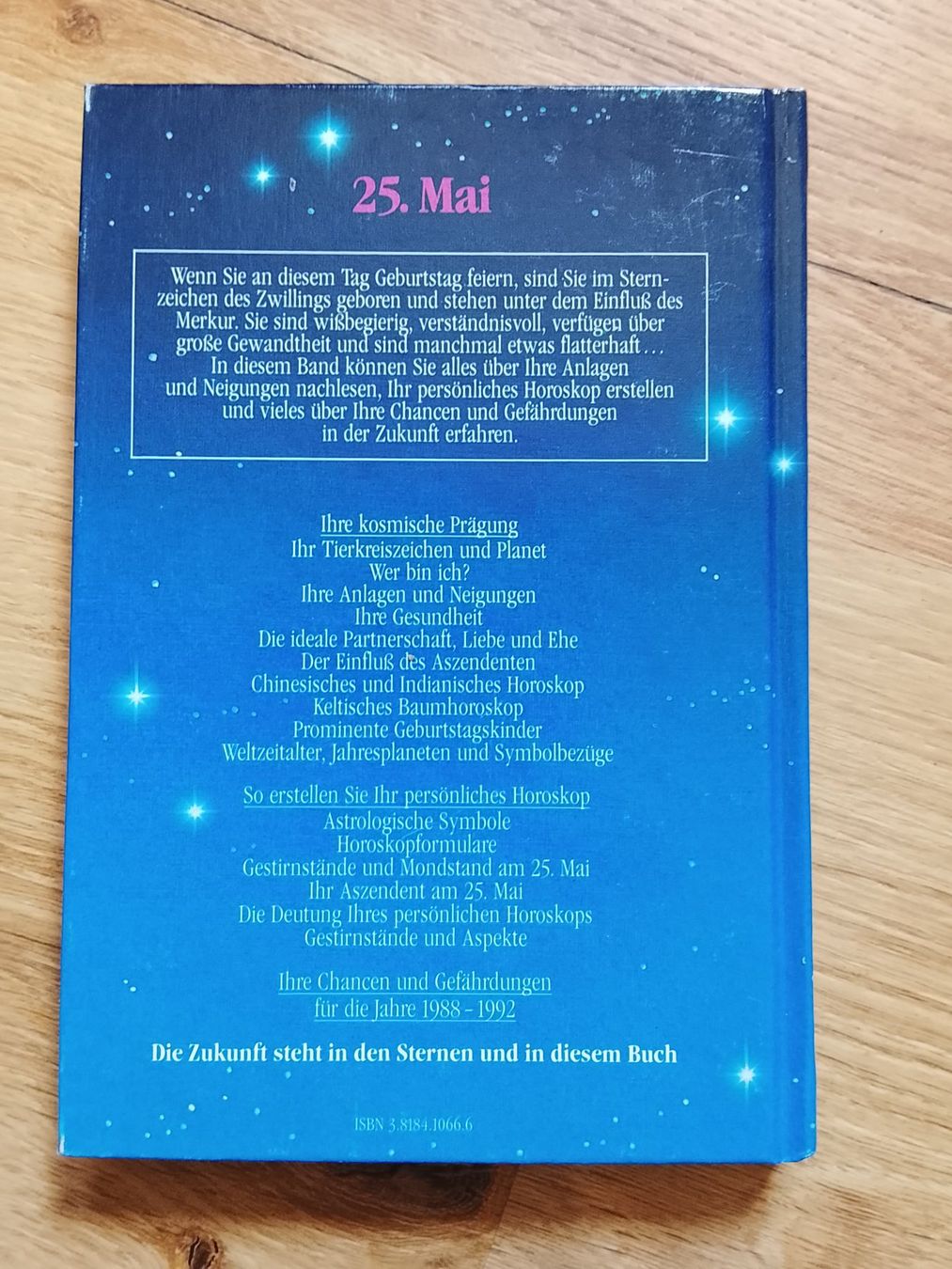 Bücher: Horoskop 25. Mai – Gebraucht aus Marbach LU von Dominik1992 1
