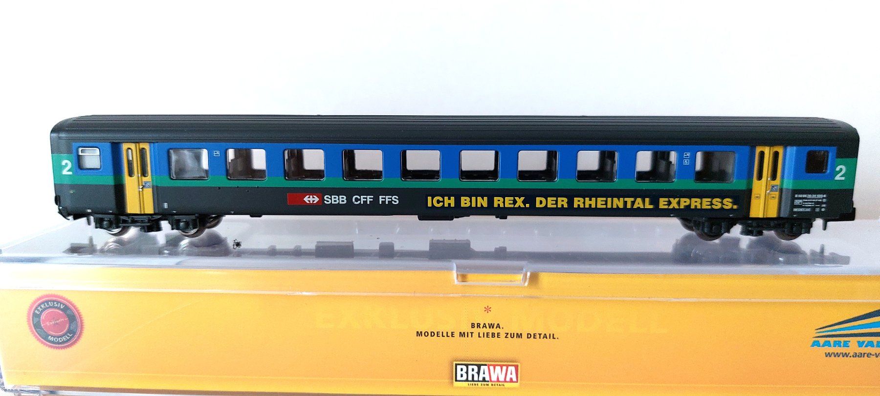 Brawa Modellini di ferrovie: Brawa / Aare Valley Models EW II SBB " REX " 65245 – Nuovo e nell'imballaggio originale da Biberist venduto da Ntrains 2