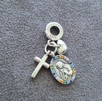 Silber Charm Glaube +Garantie