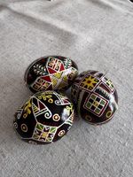 Ostereier Pysanka 3-er Set