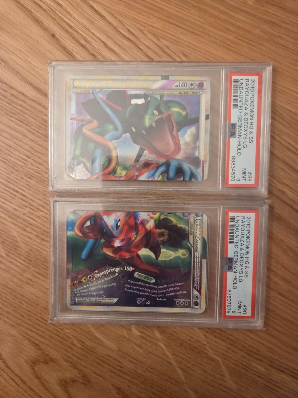 Pokémon Carte collezionabili: Rayquaza & Deoxys PSA 9 POP 10/5!! – Nuovo (secondo la descrizione) da Holzhäusern ZG venduto da mey_tcg