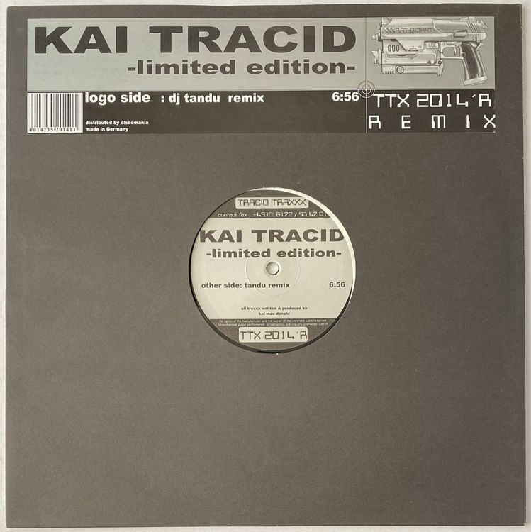 Kai Tracid, Destiny's Path (Tandu Remix) (Trance) (Gebraucht) in Flums ...