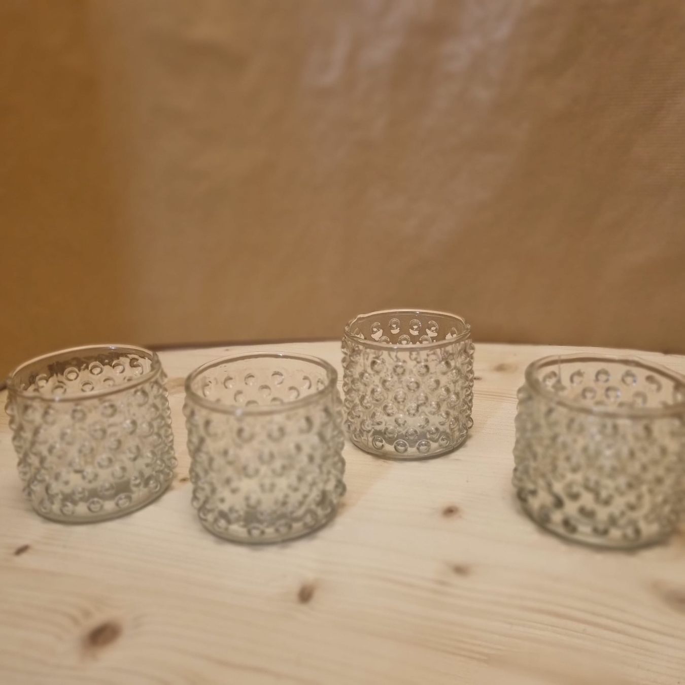 Tutte le decorazioni: 4er Set Teelichthalter aus Glas – Usato da Luzern venduto da kon_j7zt 1