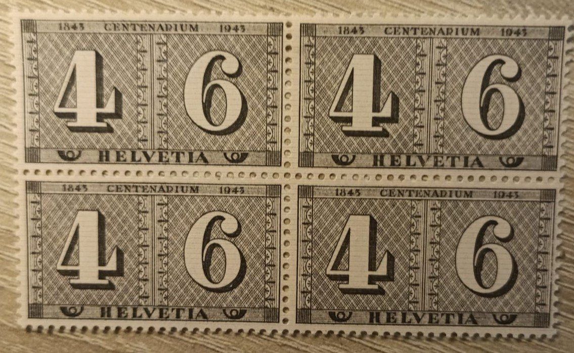 Tutti i francobolli: Sellos Suiza 1943 numeros, Bloque 4 – Usato da Stein am Rhein venduto da tom_fq6v
