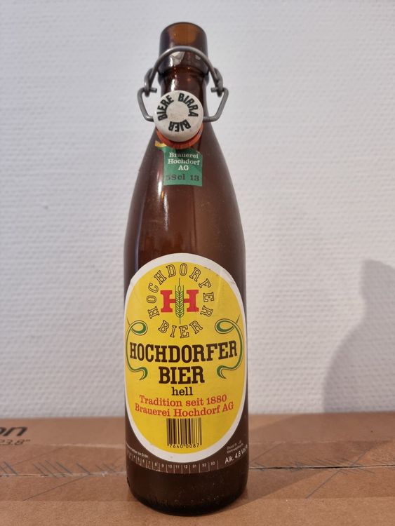 Hochdorfer Bier Hell Bierflasche mit Bügelverschluss Kaufen auf Ricardo
