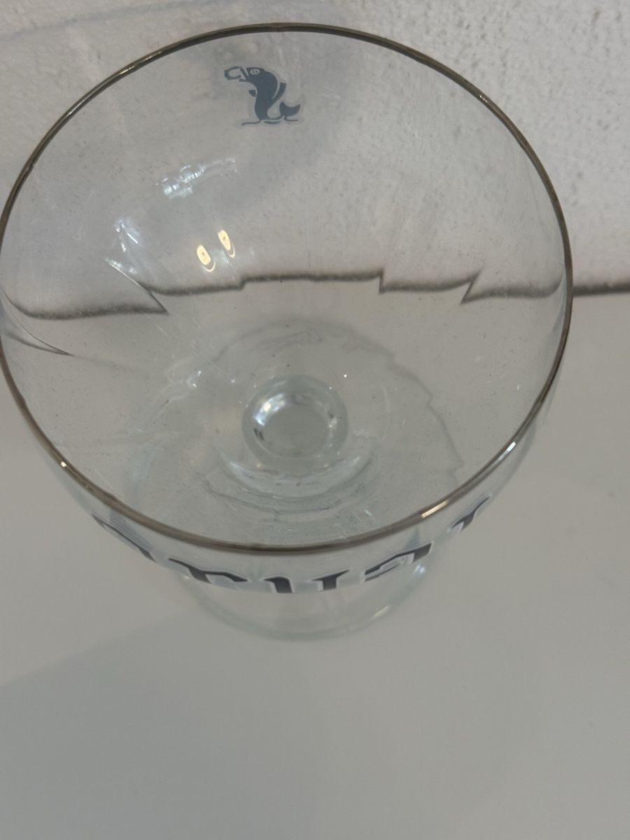 Bicchieri: Orval Bierglas mit Silberrand – Nuovo (secondo la descrizione) da Pfäffikon ZH venduto da Mado131019 1