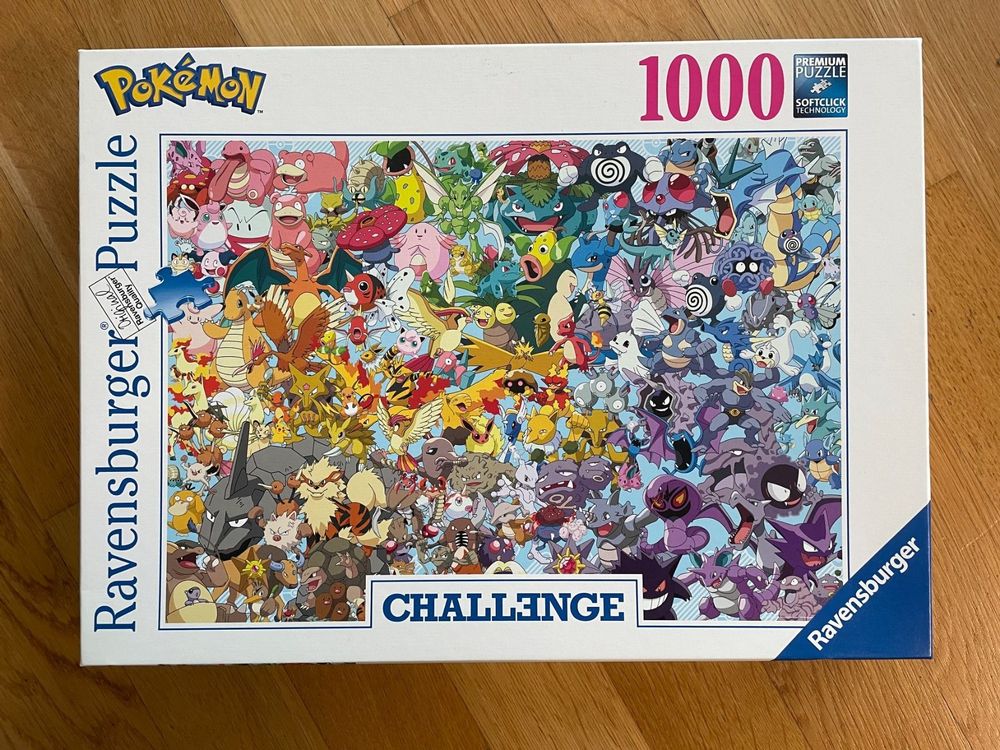 Puzzle Ravensburger 1000, Pokemon