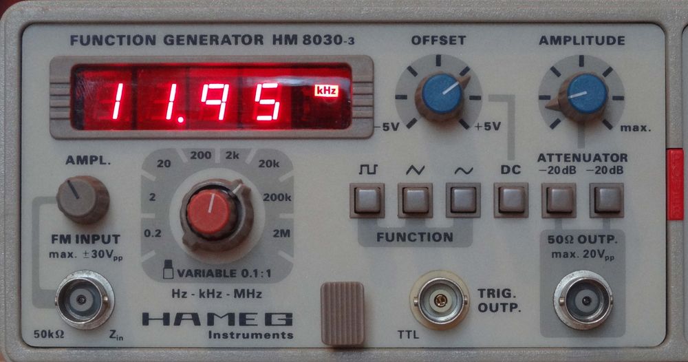 HAMEG Funktionsgenerator HM80303 und Multimeter HM80113 Kaufen auf Ricardo