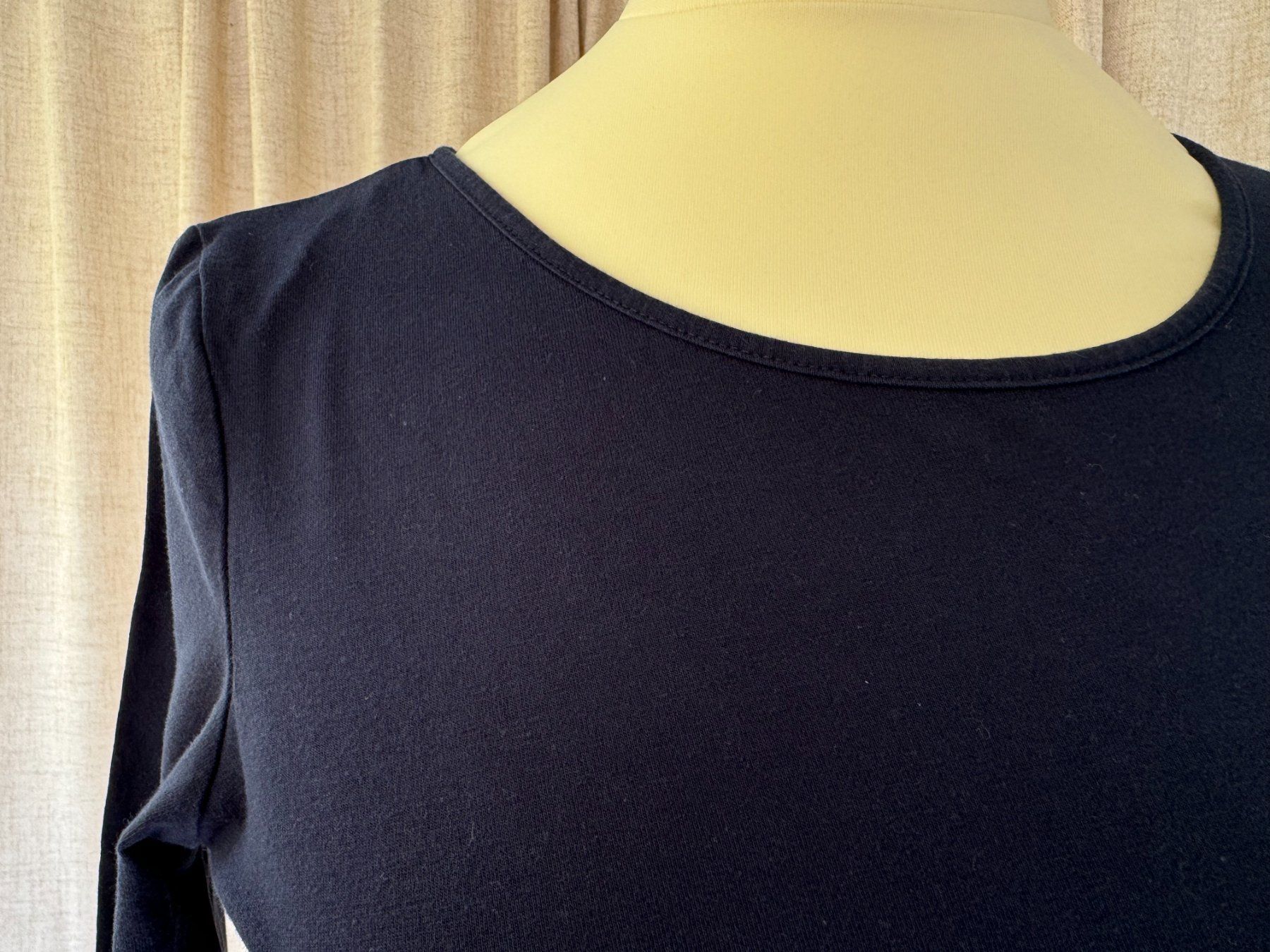 Vestiti: Robe simple mi-mollet bleu marine - Terranova – Usato da Genève venduto da Reveur 5