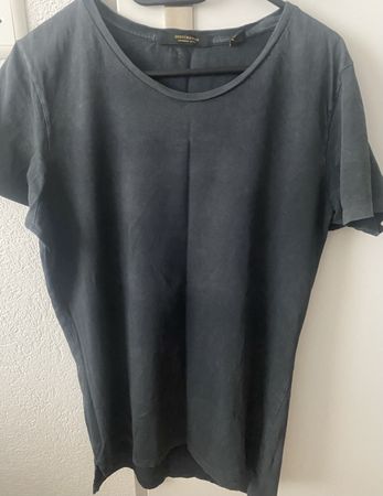 T-Shirt Scotch & Soda blaugrau, S 