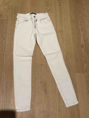 Damen Jeans Weiss Grösse 38