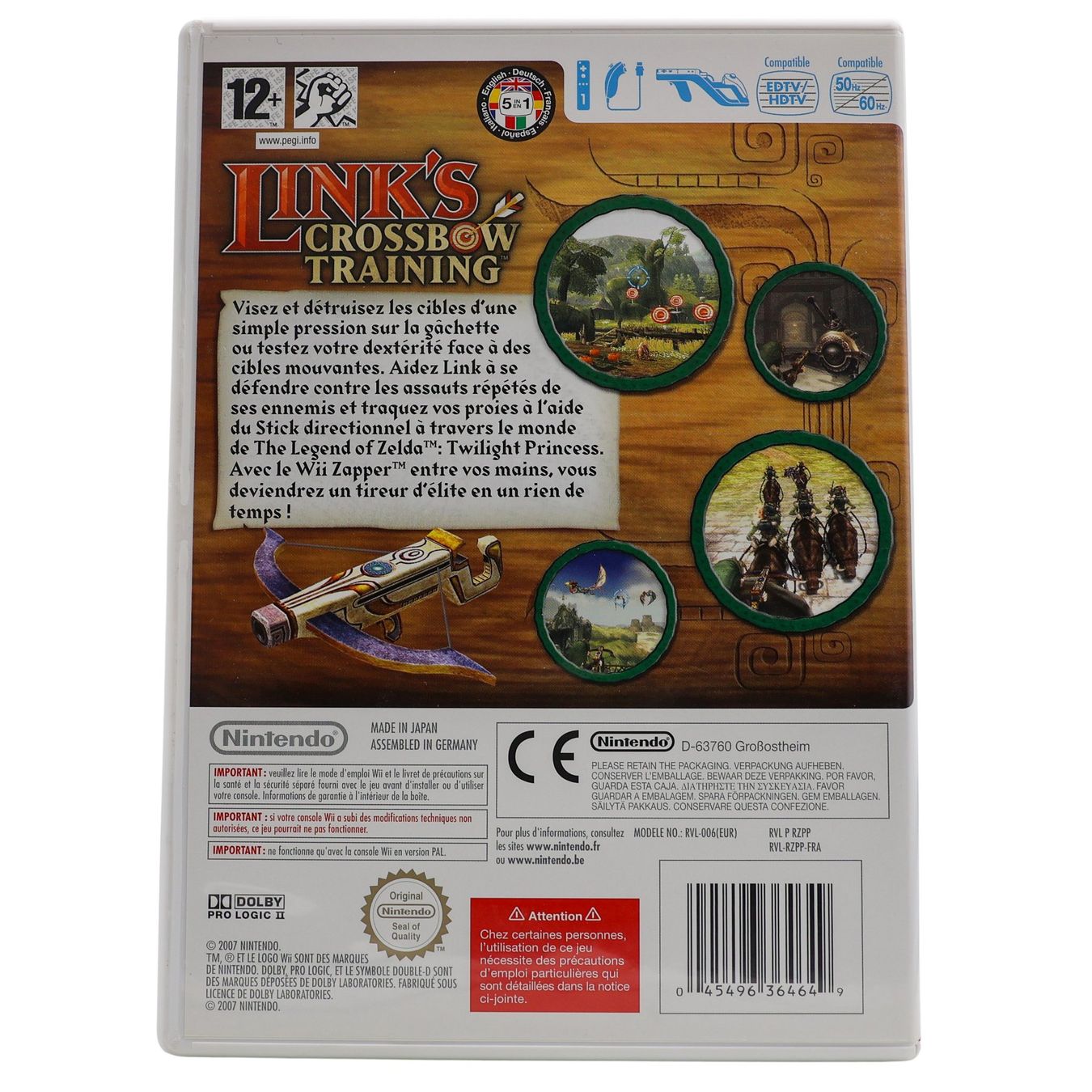 Nintendo Giochi: Link's Crossbow Training  - WII – Usato da Paudex venduto da dindeboy 1