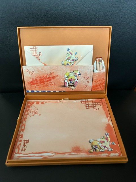 Carta: Diddl / Pimboli Briefpapierbox Braun – Nuovo (secondo la descrizione) da Kloten venduto da Monkell 2