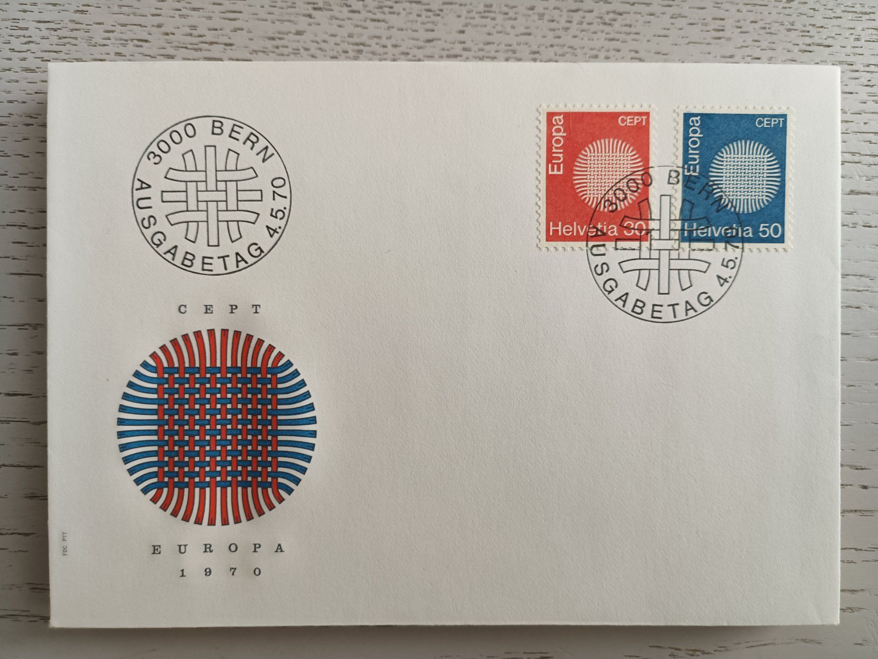 Tutti i francobolli: 1970 FDC Europamarken – Usato da Dübendorf venduto da goeggi79