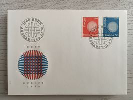 1970 FDC Europamarken