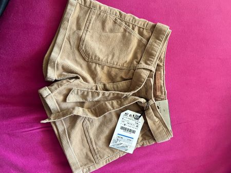Herbst Shorts aus Samt