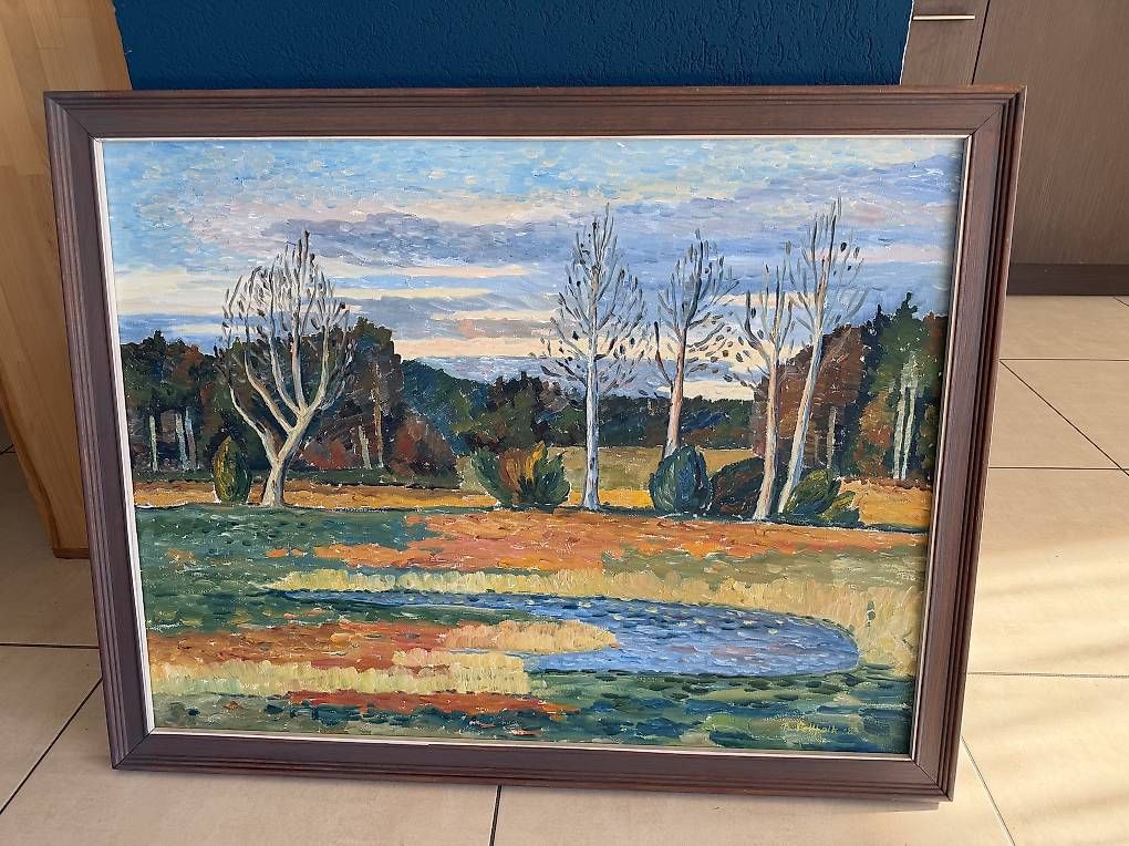 Dipinti: Tableau paysage finlandais – Usato da Botyre (Ayent) venduto da Claude-EvelyneS