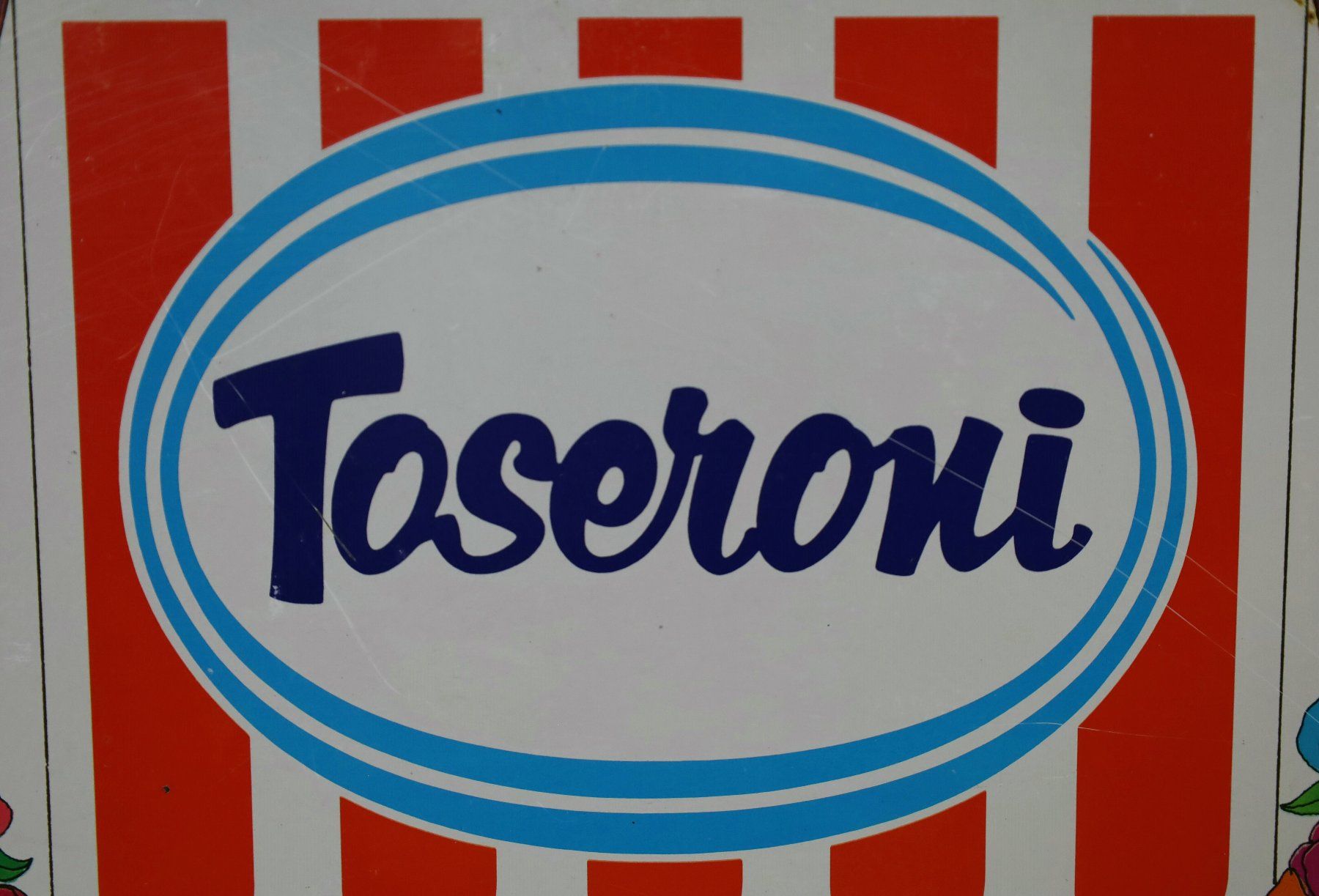 Insegne: Blechschild "Toseroni Gelato" – Usato da Birrwil venduto da brandschatz_birrwil 2