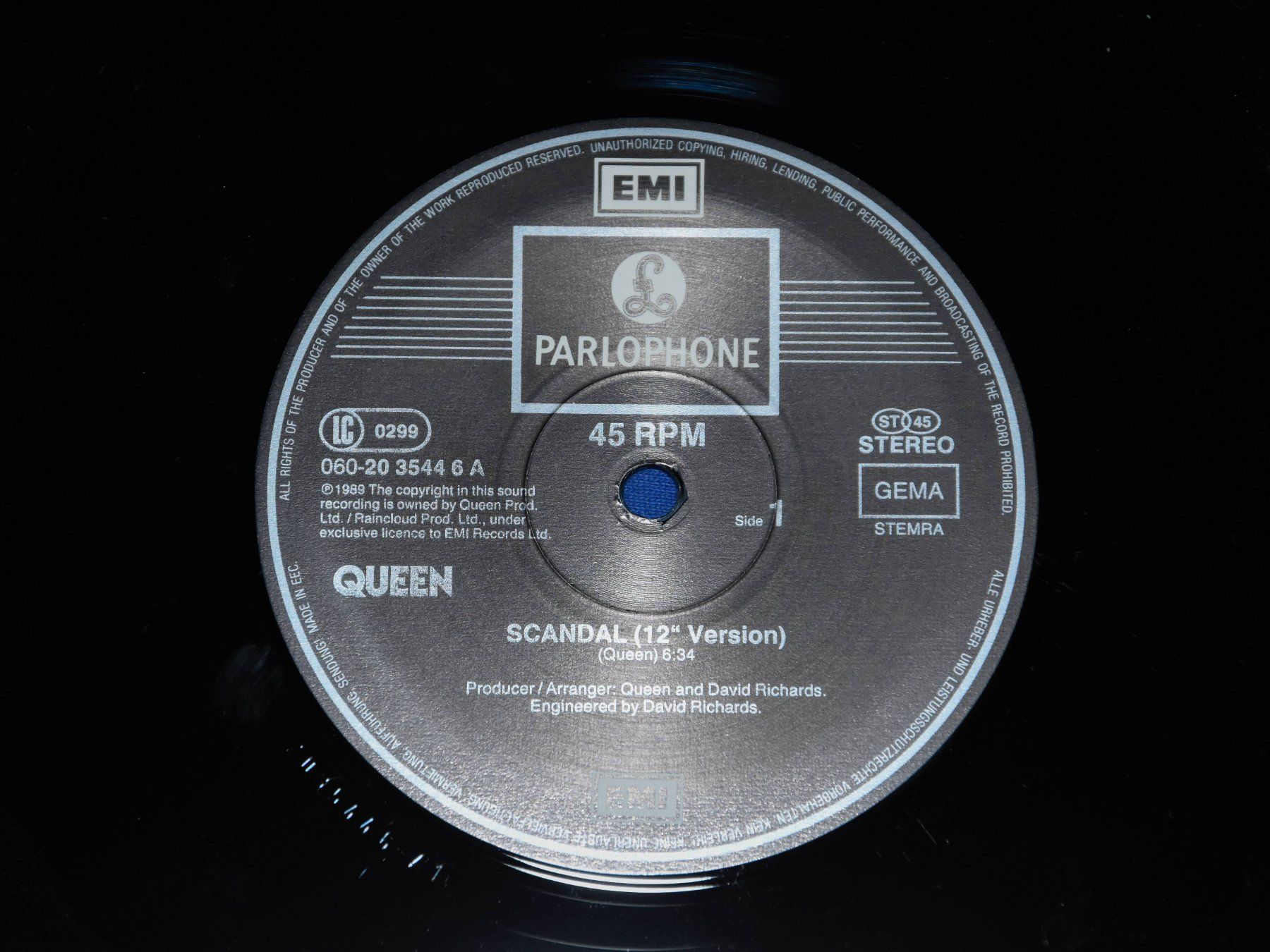 Dischi in vinile: Queen - Scandal (Maxi-single) – Usato da Belmont-sur-Yverdon venduto da ag97 2