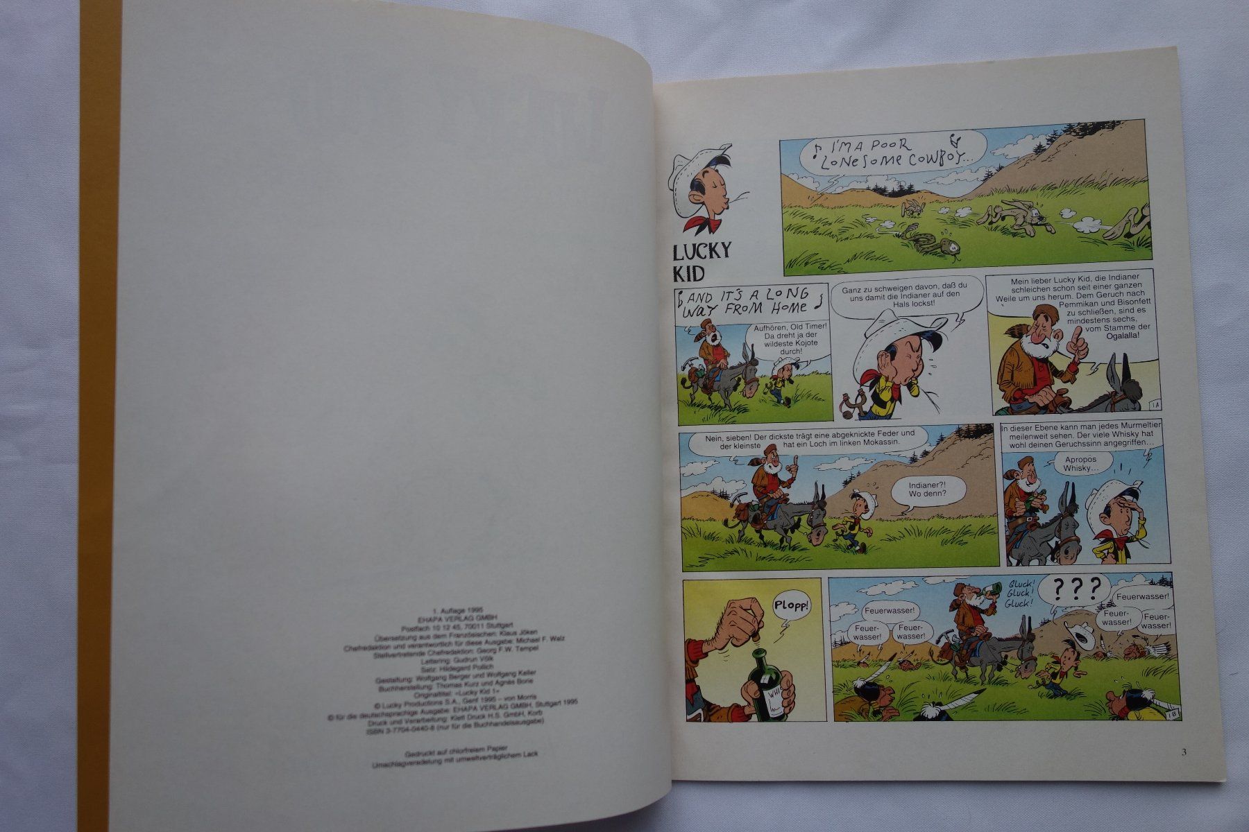 Fumetti: Lucky Kid - Band 1 - Gratis Versand ! – Usato da Luzern venduto da ron_35 3