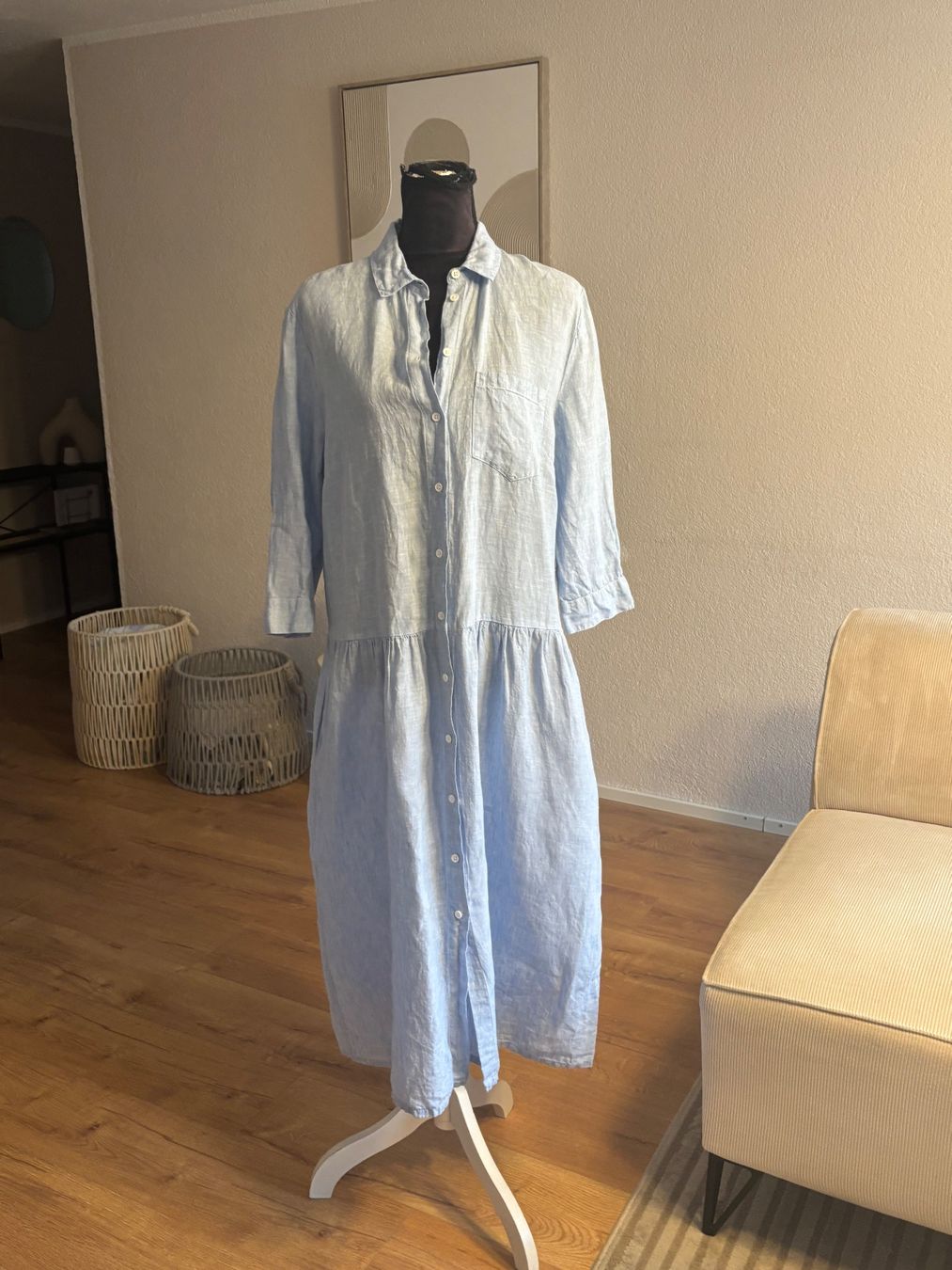 Vestiti: Charles Robertson Dress 100% Leinen – Usato da St. Margrethen SG venduto da dijanaO 1