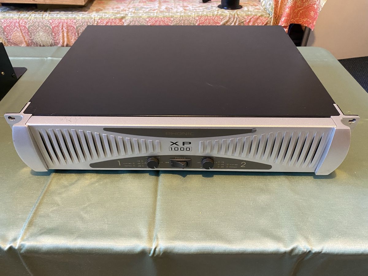 Amplificatori: Phonic XP 1000 Stereo Endstufe PA – Usato da Winterthur venduto da klassikaudio