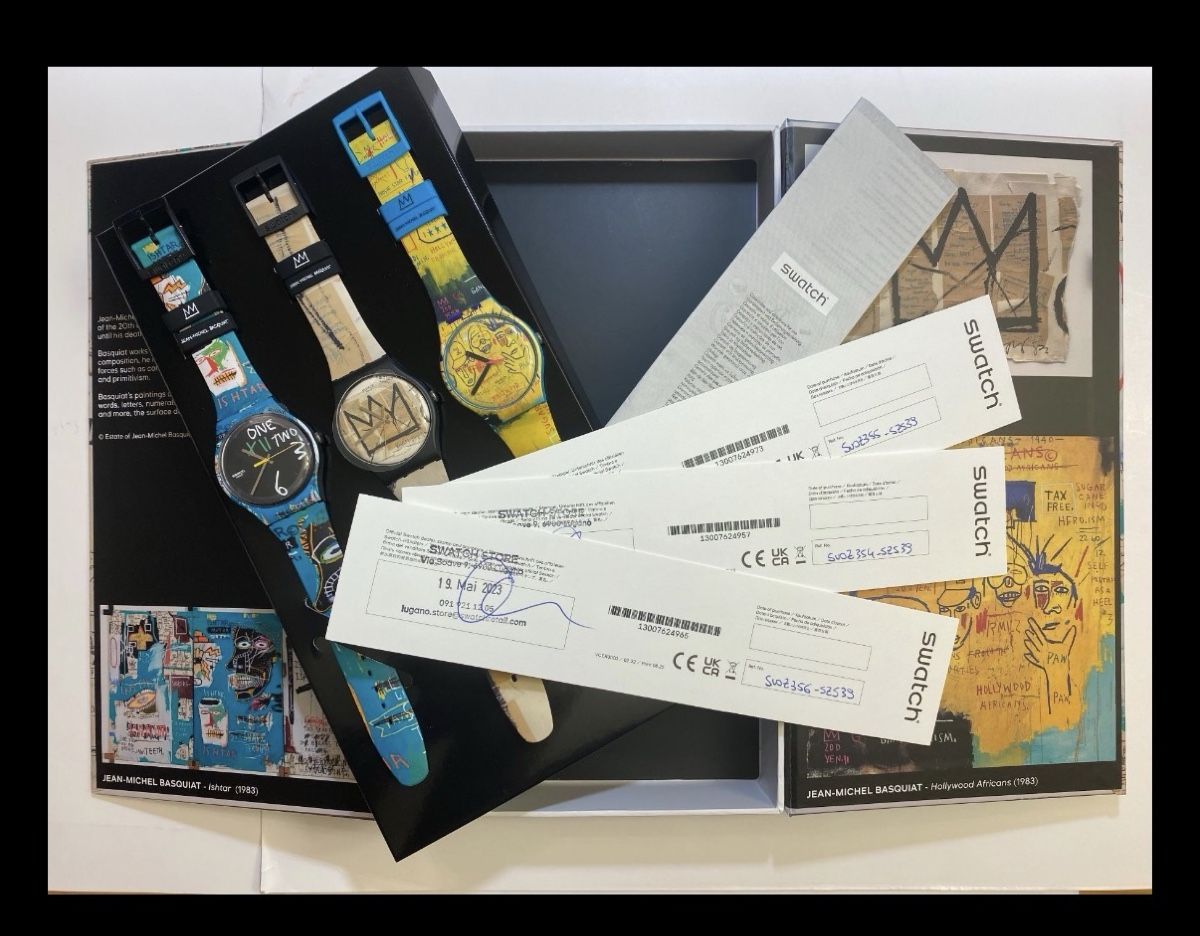 Swatch Montres: Swatch X Basquiat – Neuf avec emballage d'origine à Gland par AlpineTime_CH 1