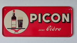 Blechschild Picon Bière  plaque tôle Bier