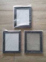 3 Bilderrahmen aus Kunststoff
