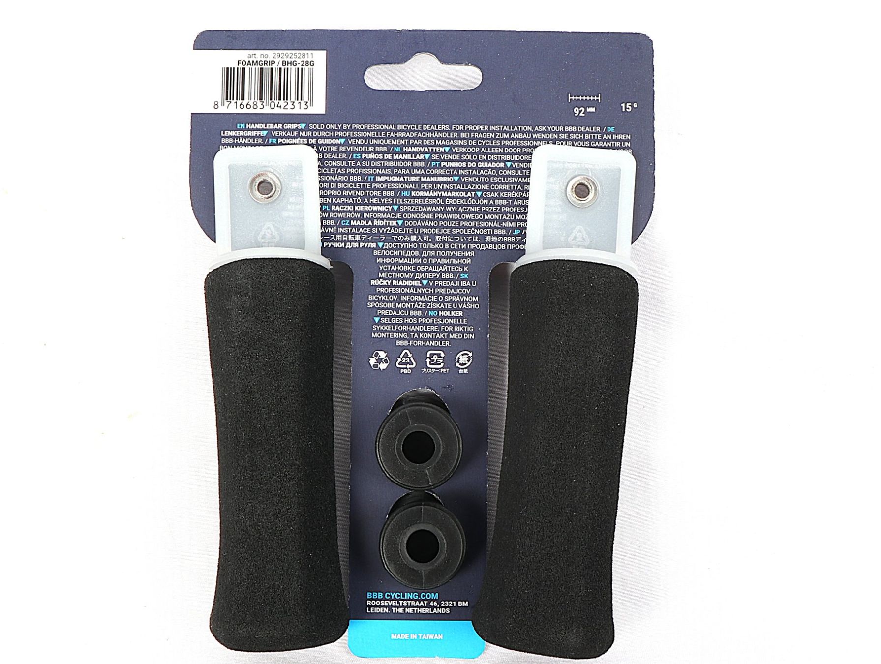 BBB Cycling Ersatzteile: BBB Foamgrip BHG-28G – Neu und originalverpackt aus Steinen von Restwert_Steinen 1