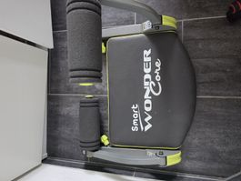 Bauchtrainer Smart Wonder Core grau grün gebrauchter Zustand