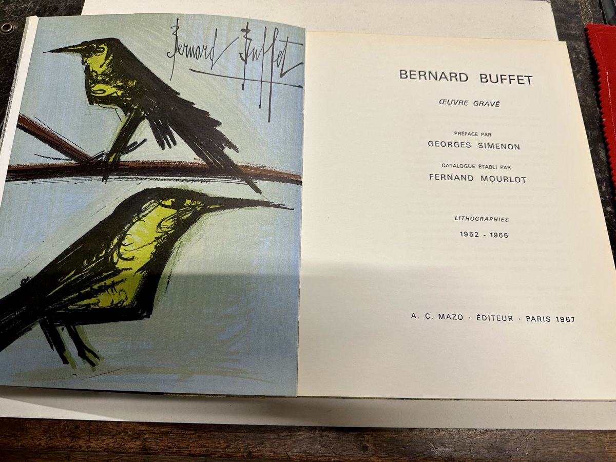 Bücher: Bernard Buffet, Œuvre gravée 1967. – Gebraucht aus Genève von Tom6 1