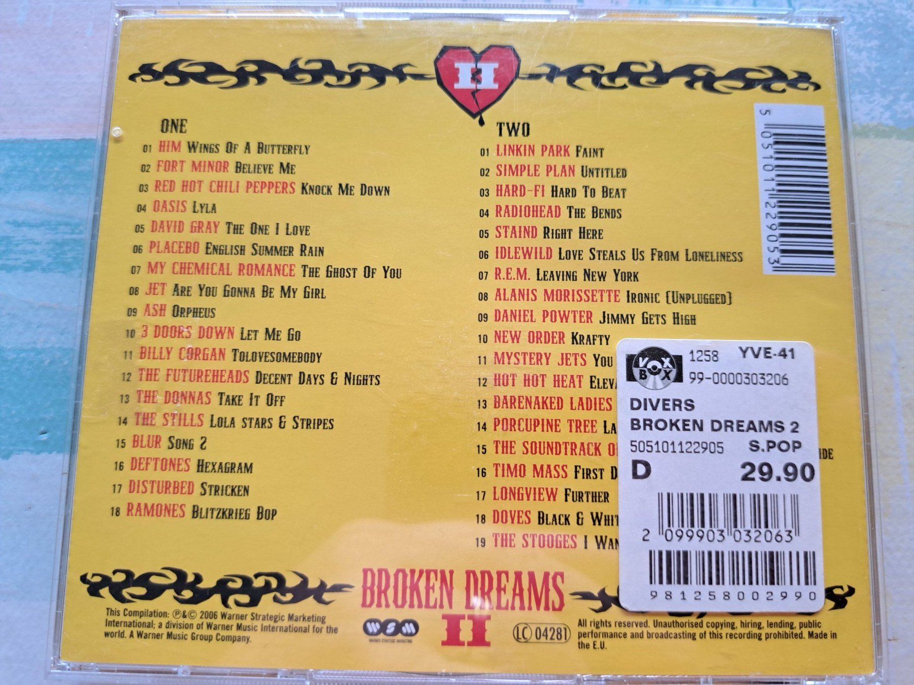 CD: Cd Broken Dreams - Compilation rock – Usato da Pully venduto da bro_n52j 1